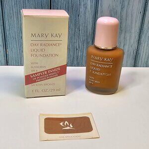 Mary Kay Day Radiance Liquid Foundation‎ - Mocha Bronze  #5858 - NIB Old Stock